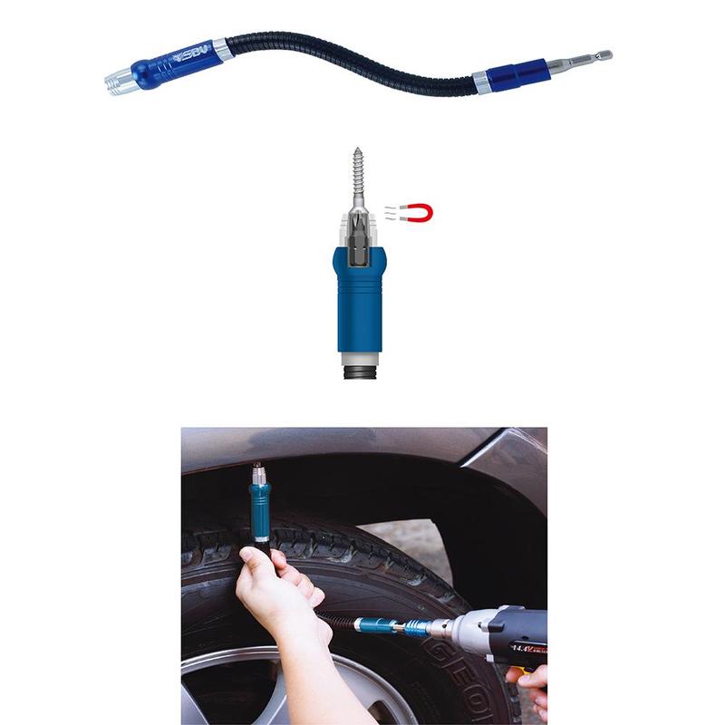 1/4" Bit Dr. Mag-Lock Chuck Flex Extension - Wadamart