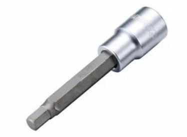 1/2" Dr. Extra Long Hex Bit Socket