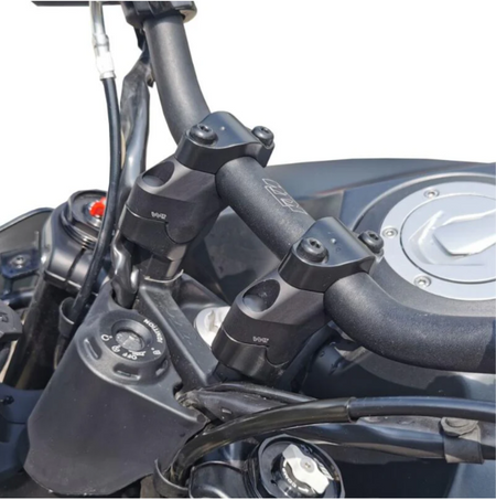 Handlebar Riser 30mm with Offset 18mm for KTM 390 Adventure (2019-2025) - Wadamart