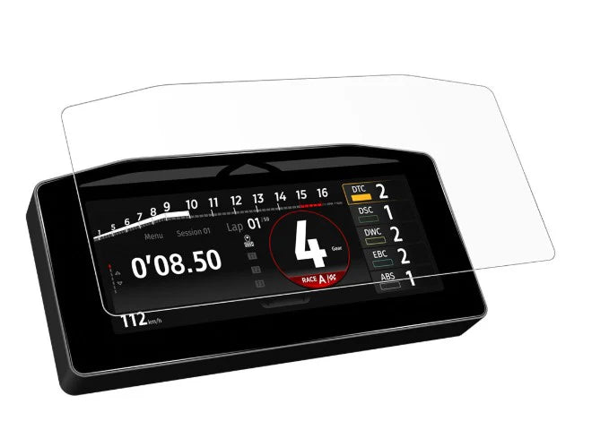 Tempered Glass Dashboard Screen Protector (Ultra-Clear) for DUCATI Panigale & Street Fighter V4 (2025-)